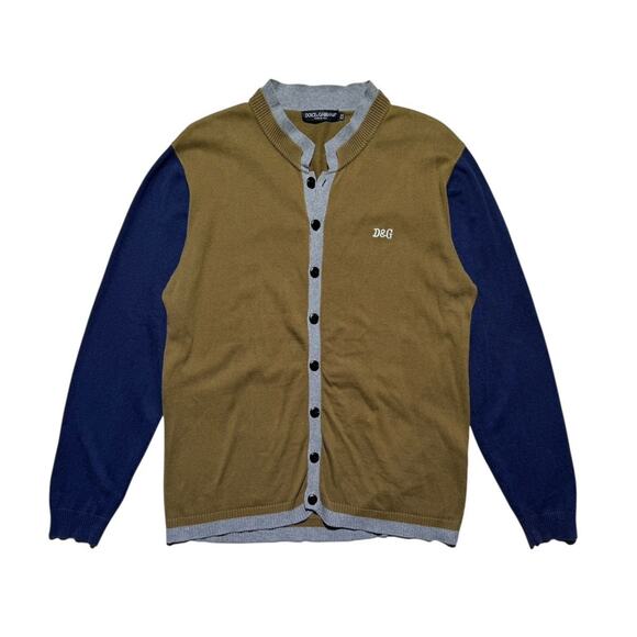 Vintage colorblock cardigan